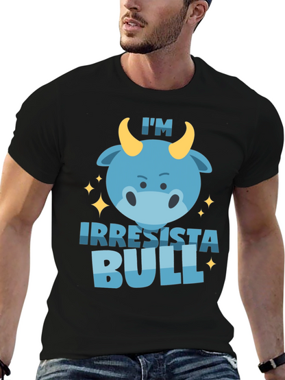 Irresistabull Bull Graphic T-Shirt
