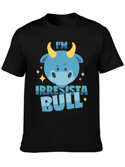 Irresistabull Bull Graphic T-Shirt