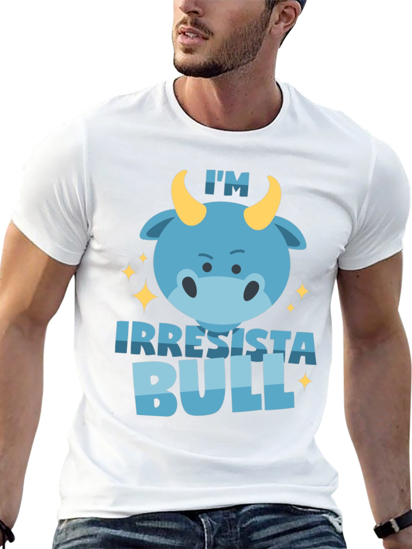 Irresistabull Bull Graphic T-Shirt