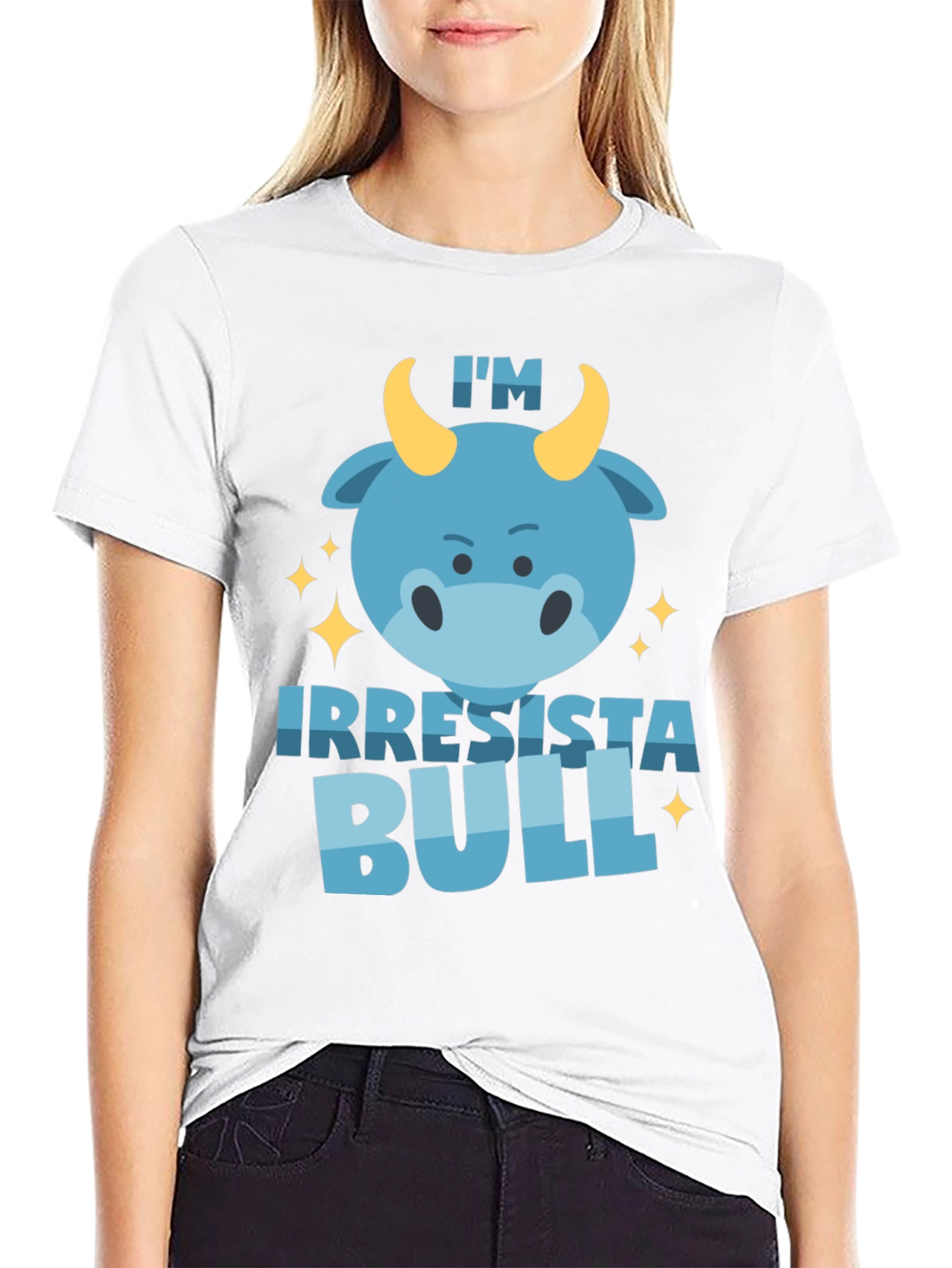 Irresistabull Bull Graphic T-Shirt