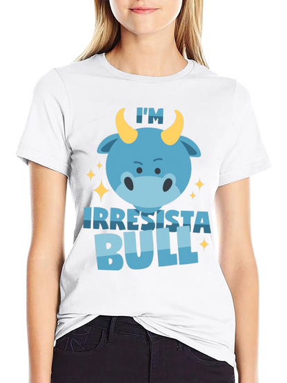 Irresistabull Bull Graphic T-Shirt