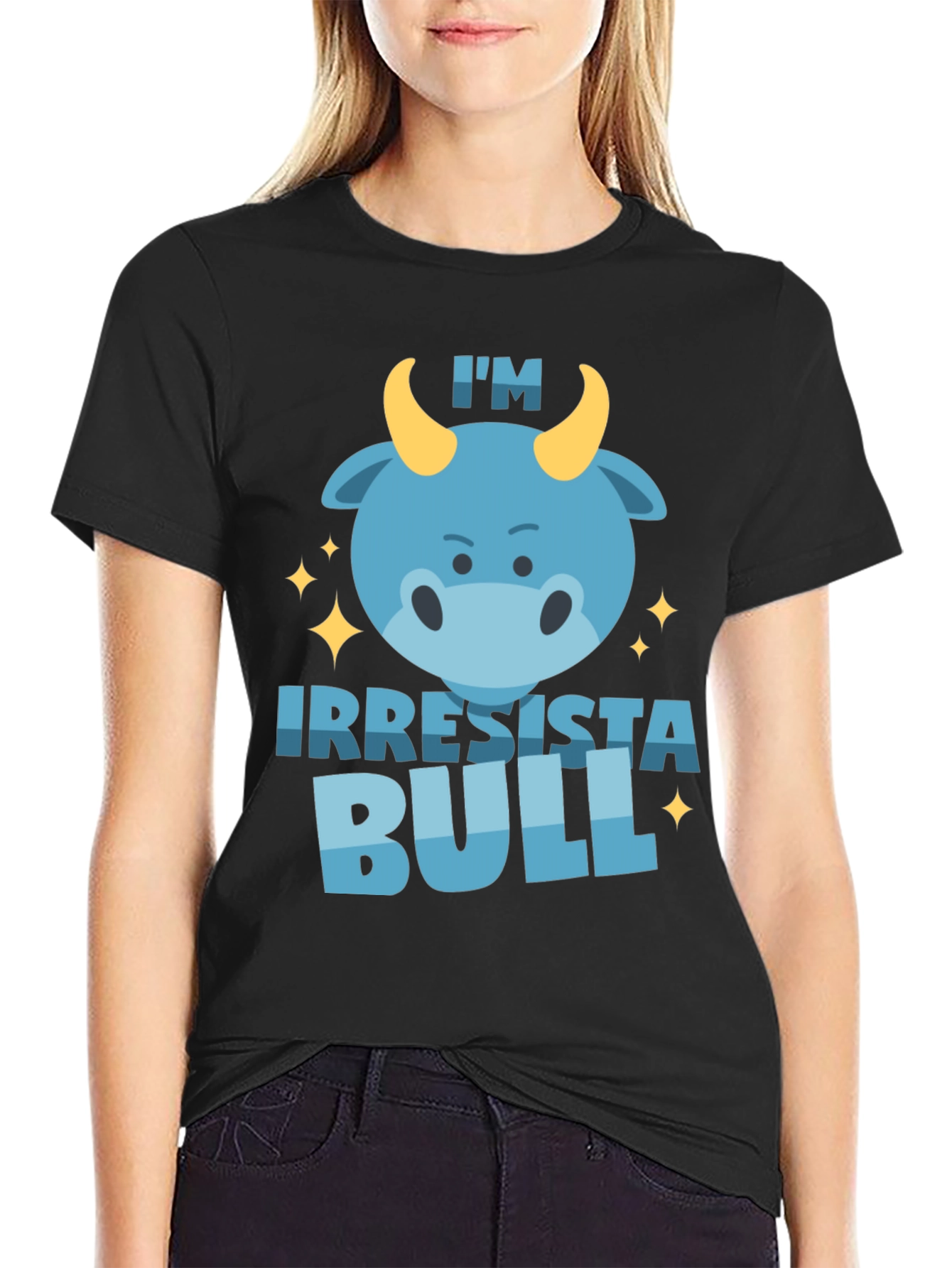 Irresistabull Bull Graphic T-Shirt