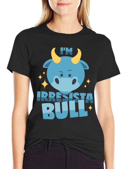 Irresistabull Bull Graphic T-Shirt