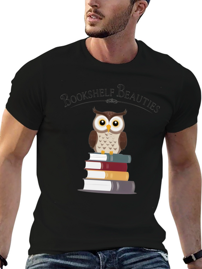 Bookshelf Beauties Owl T-Shirt