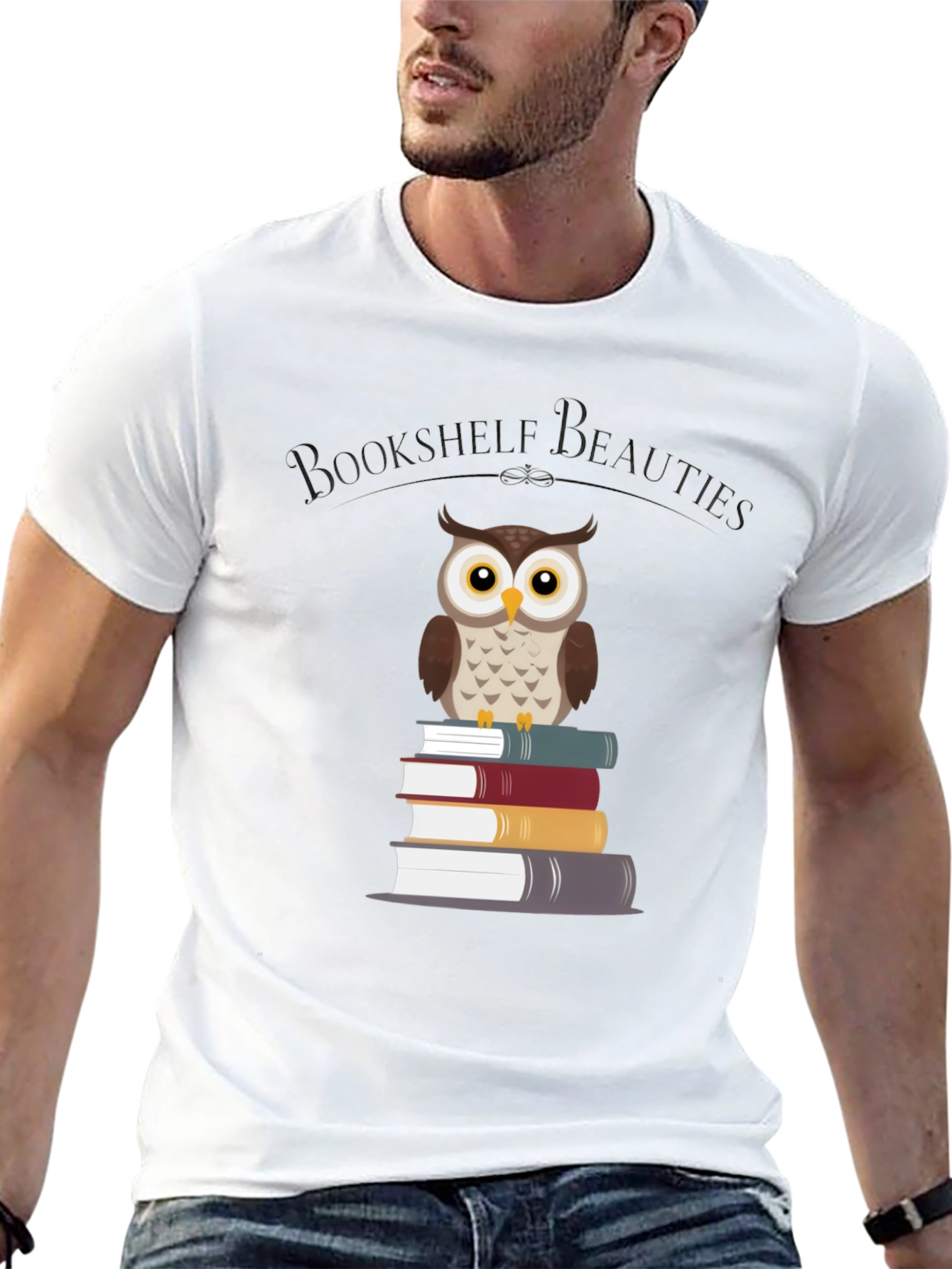 Bookshelf Beauties Owl T-Shirt
