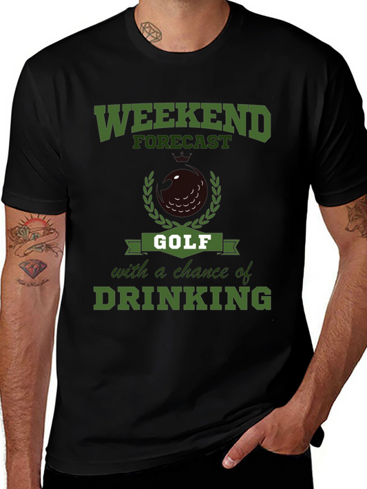 Golf Weekend Forecast Drinking Tee