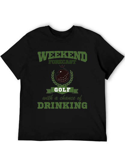 Golf Weekend Forecast Drinking Tee