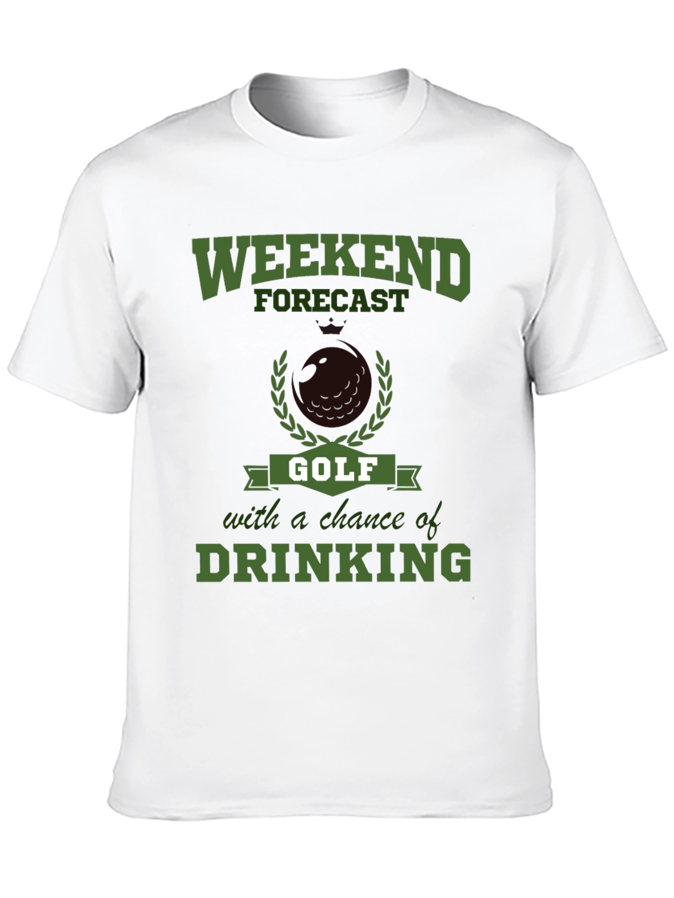 Golf Weekend Forecast Drinking Tee