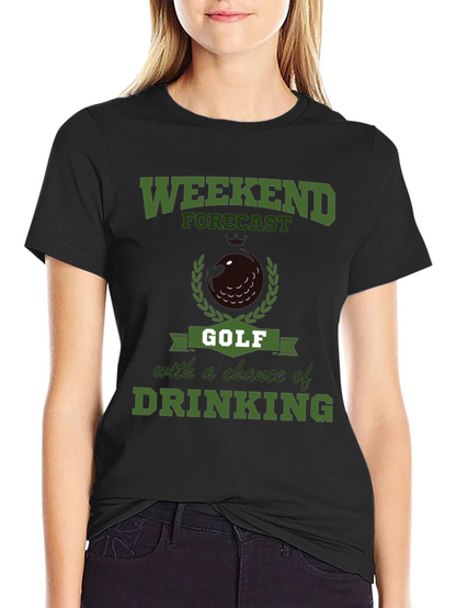 Golf Weekend Forecast Drinking Tee