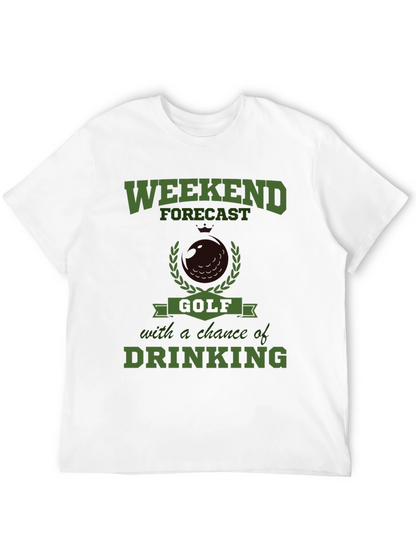 Golf Weekend Forecast Drinking Tee
