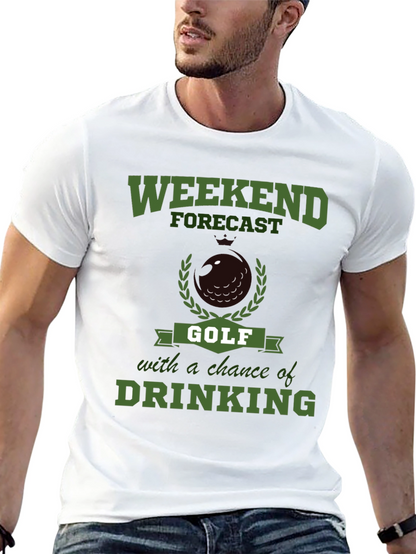 Golf Weekend Forecast Drinking Tee