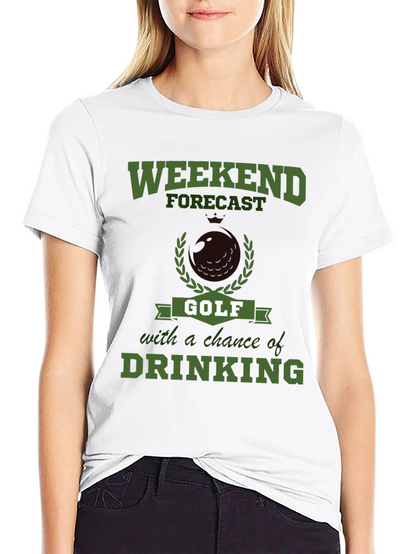 Golf Weekend Forecast Drinking Tee