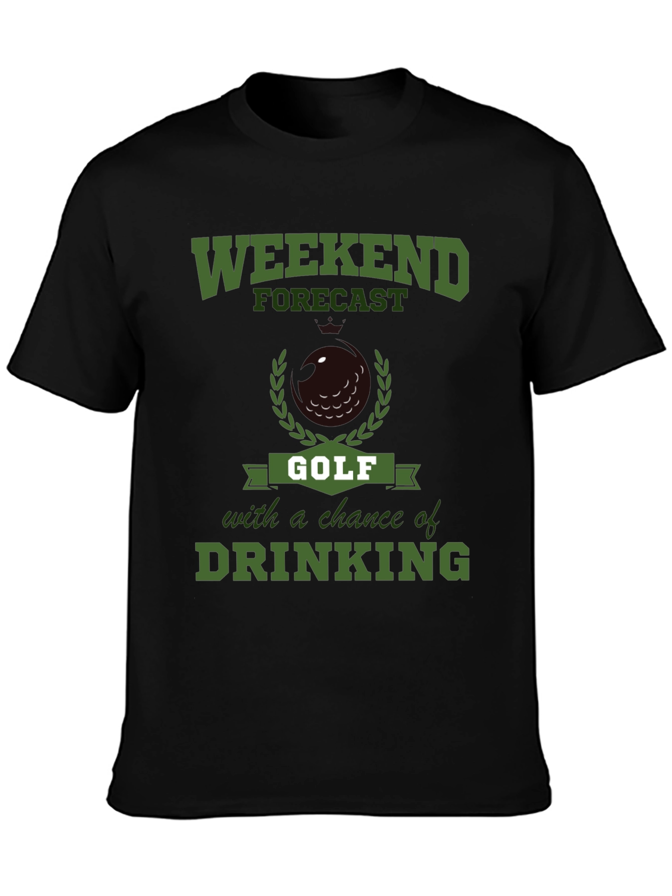 Golf Weekend Forecast Drinking Tee