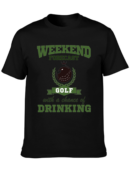 Golf Weekend Forecast Drinking Tee