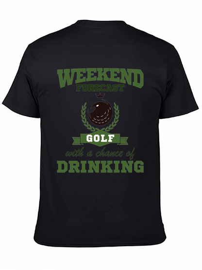 Golf Weekend Forecast Drinking Tee