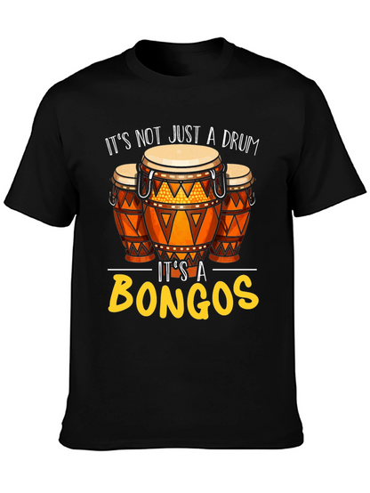 Bongos Graphic Tee: Music Lover T-Shirt