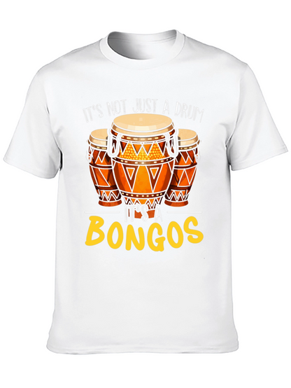 Bongos Graphic Tee: Music Lover T-Shirt