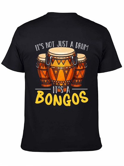 Bongos Graphic Tee: Music Lover T-Shirt