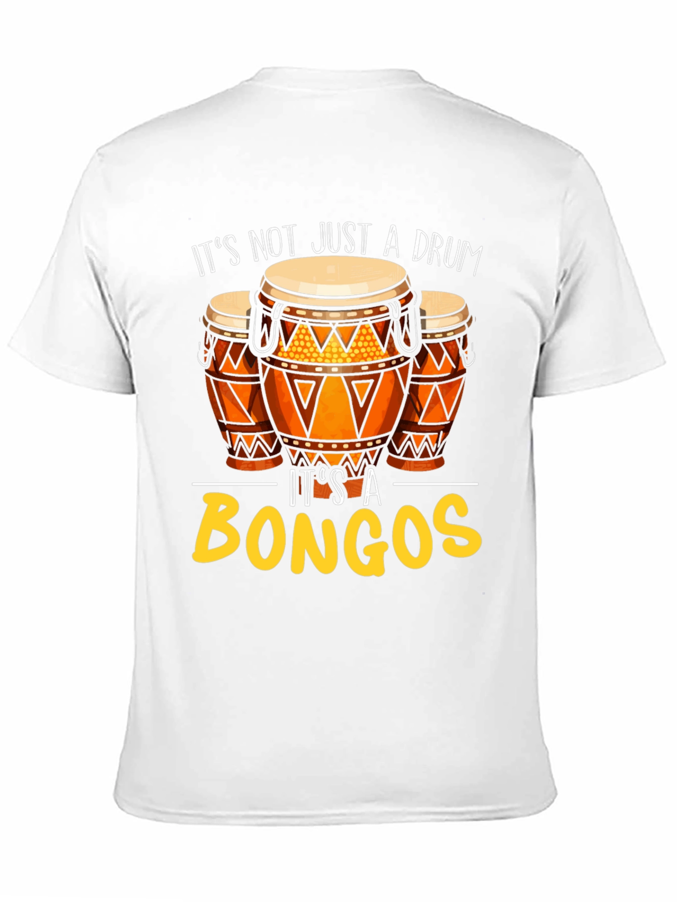 Bongos Graphic Tee: Music Lover T-Shirt