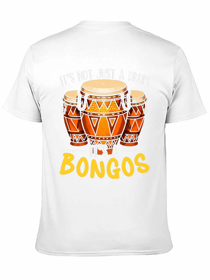 Bongos Graphic Tee: Music Lover T-Shirt