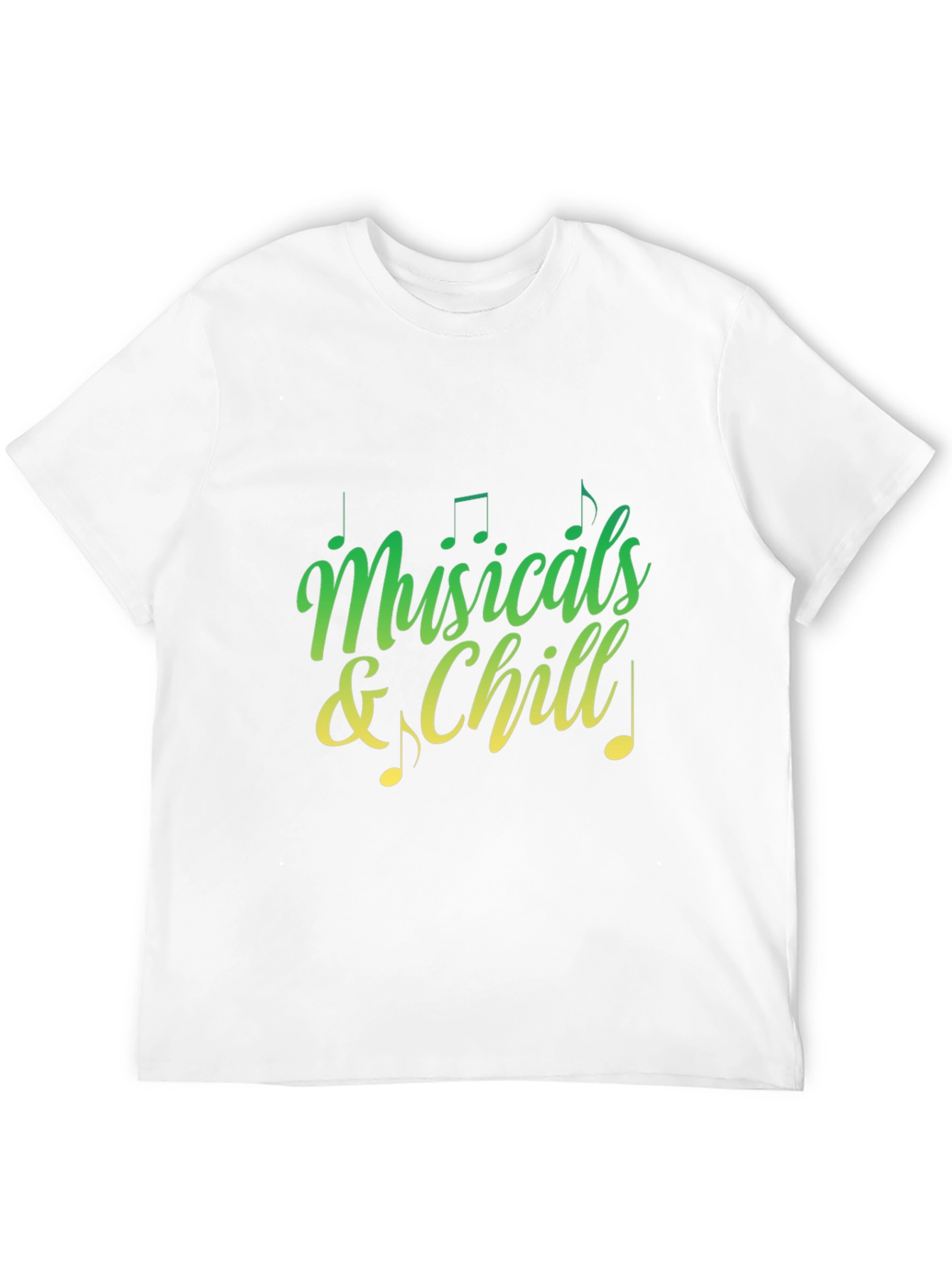 Musicals and Chill Graphic Tee - Black