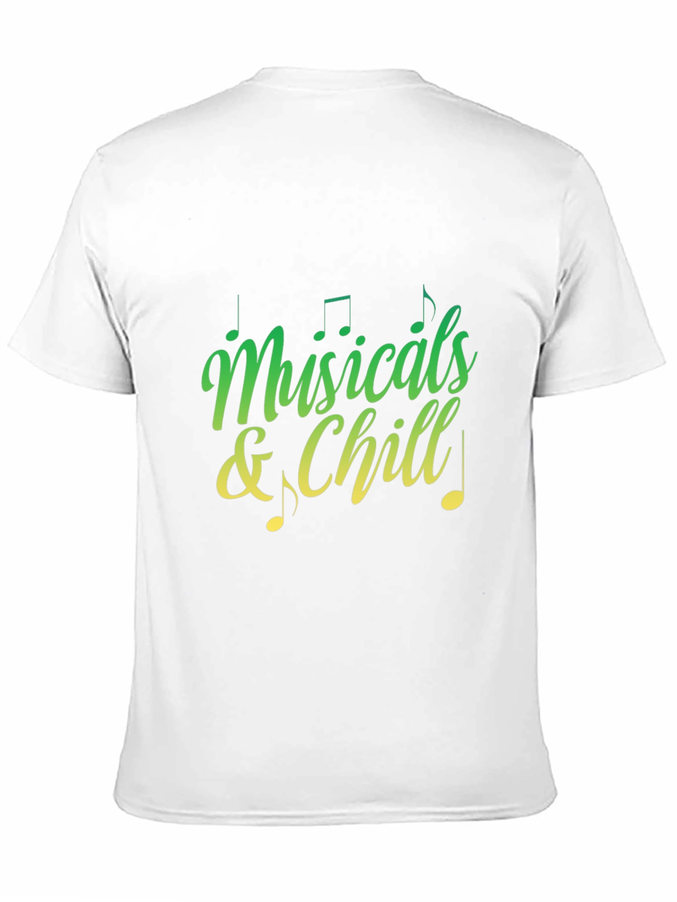 Musicals and Chill Graphic Tee - Black