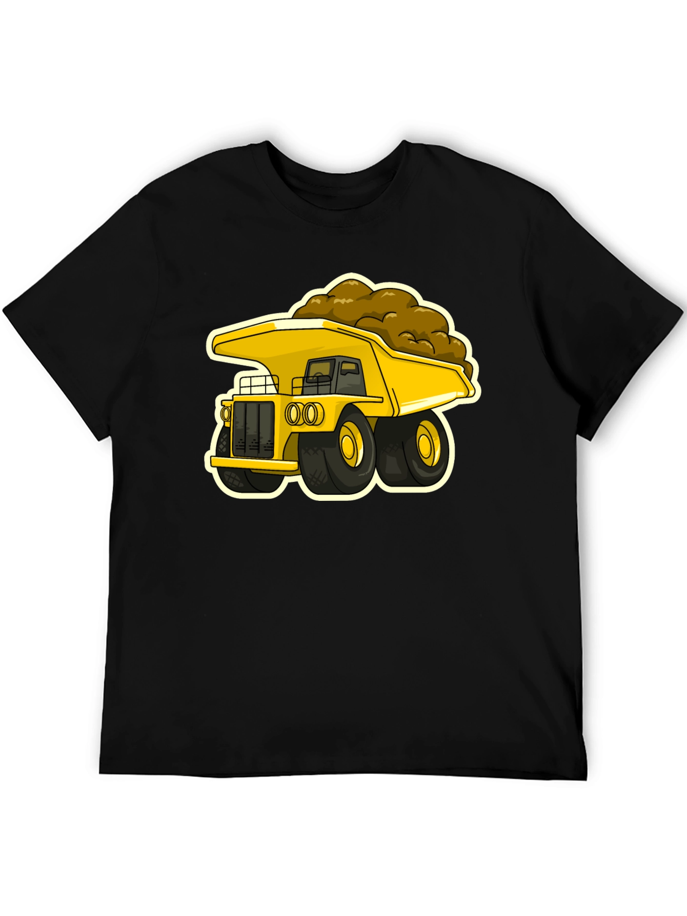 Cartoon Dump Truck Graphic Tee