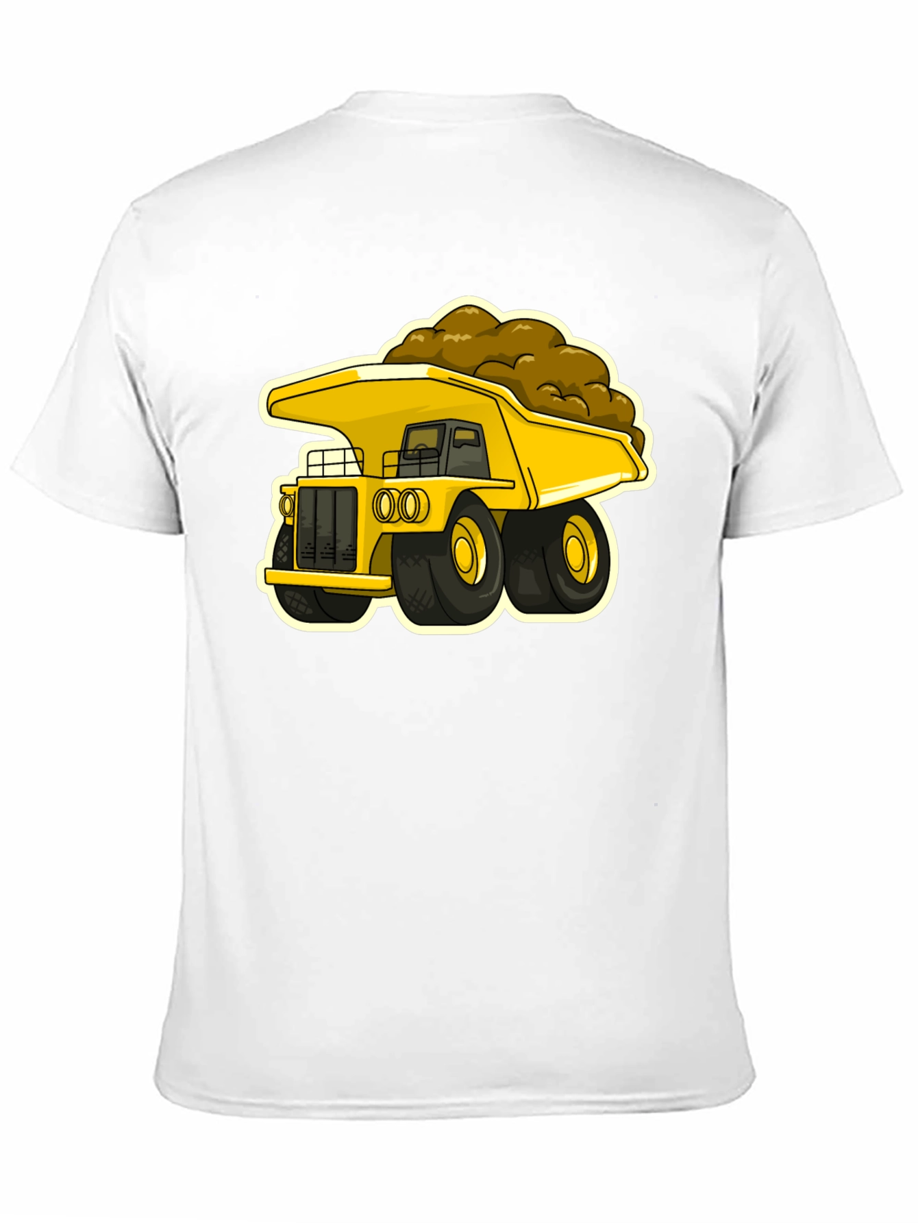 Cartoon Dump Truck Graphic Tee