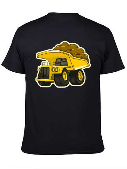 Cartoon Dump Truck Graphic Tee