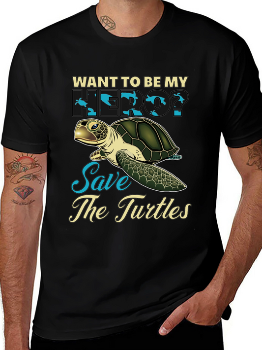 Save the Turtles Graphic Tee