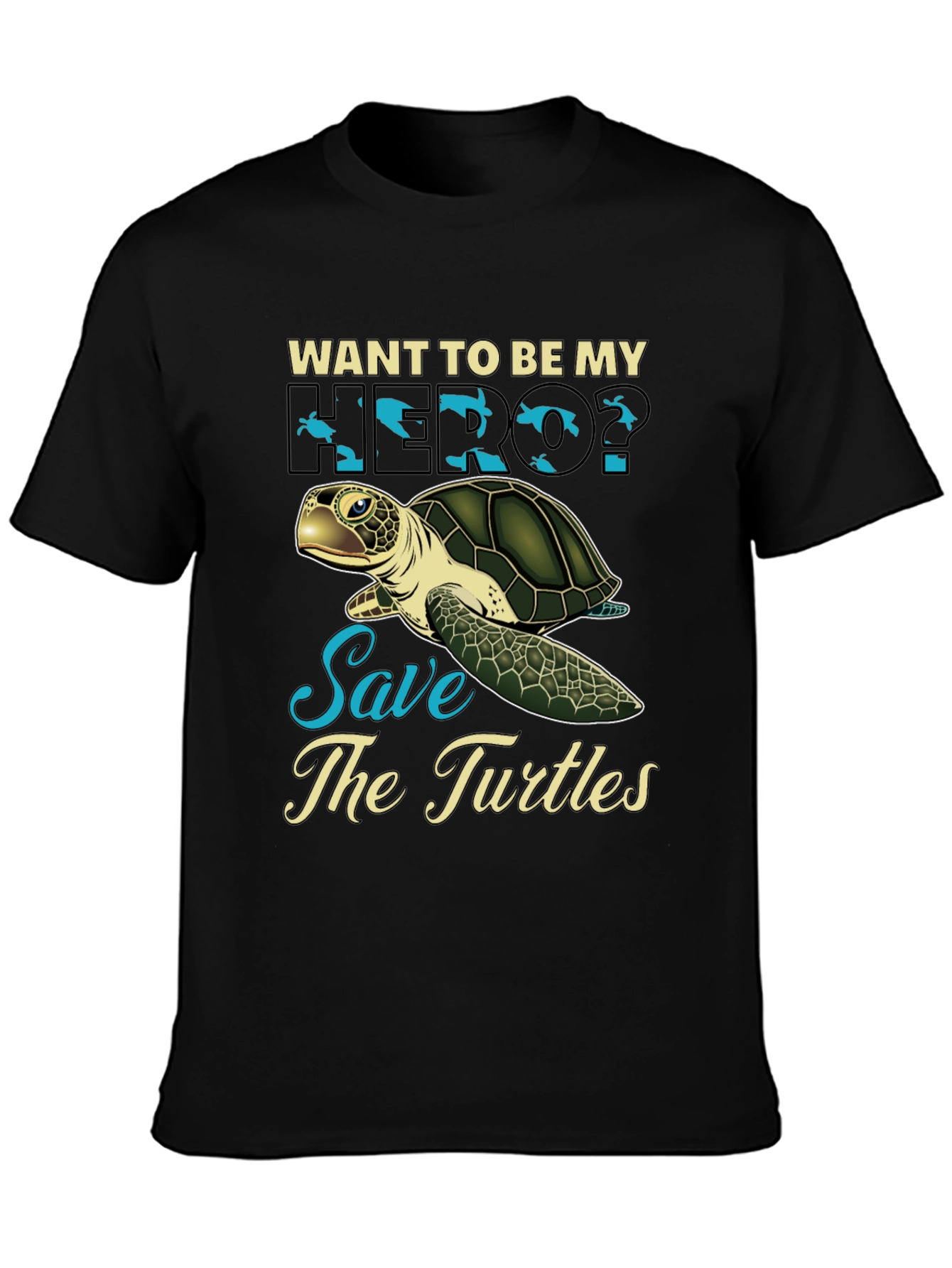 Save the Turtles Graphic Tee