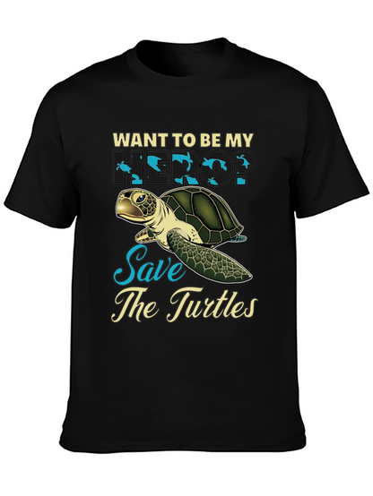 Save the Turtles Graphic Tee