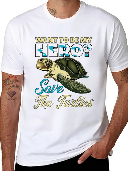 Save the Turtles Graphic Tee