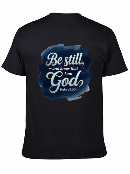 Be Still God T-Shirt - Christian Apparel