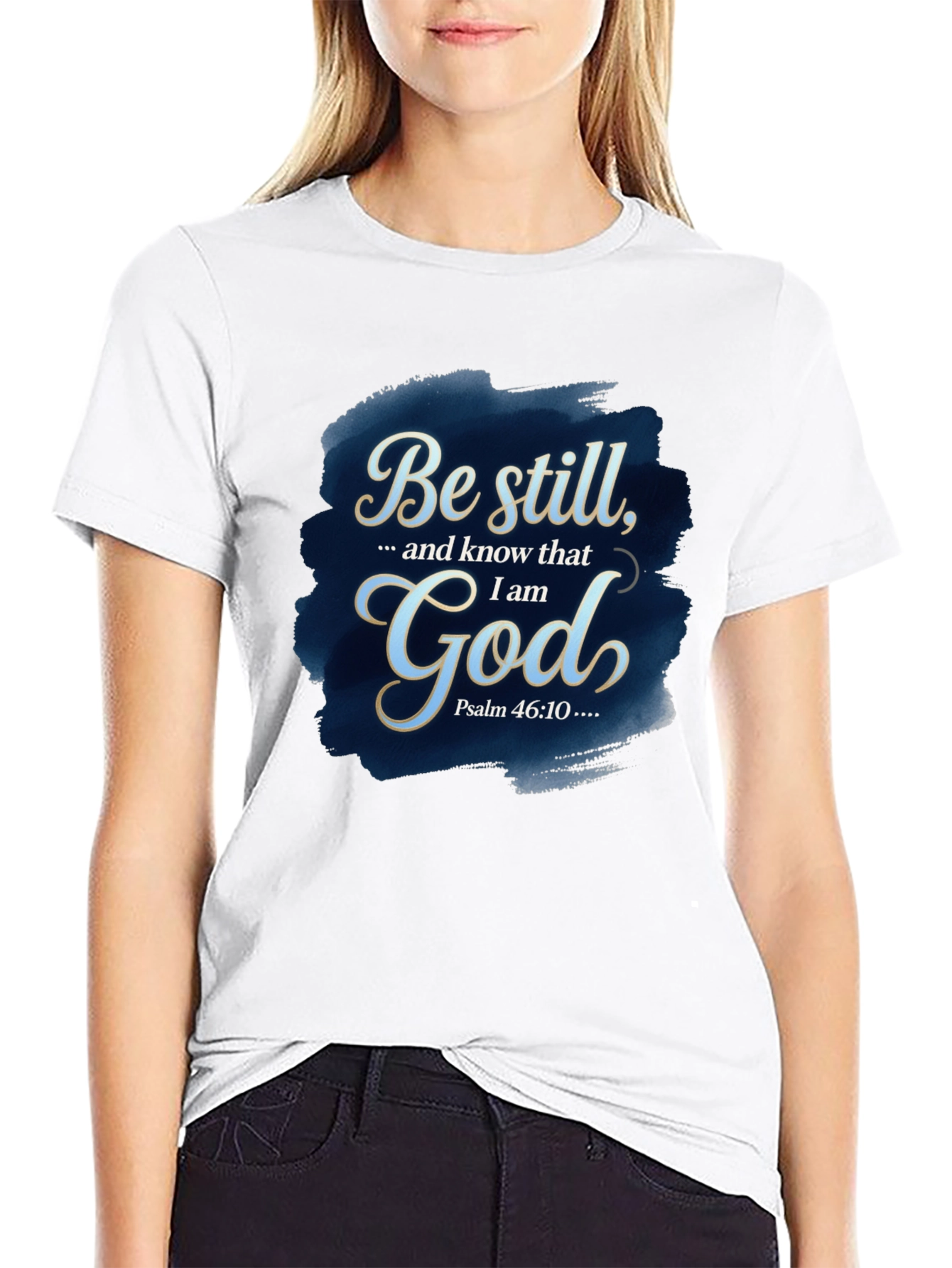 Be Still God T-Shirt - Christian Apparel