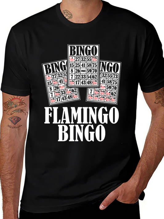 Flamingo Bingo T-Shirt - Lucky Charm Tee