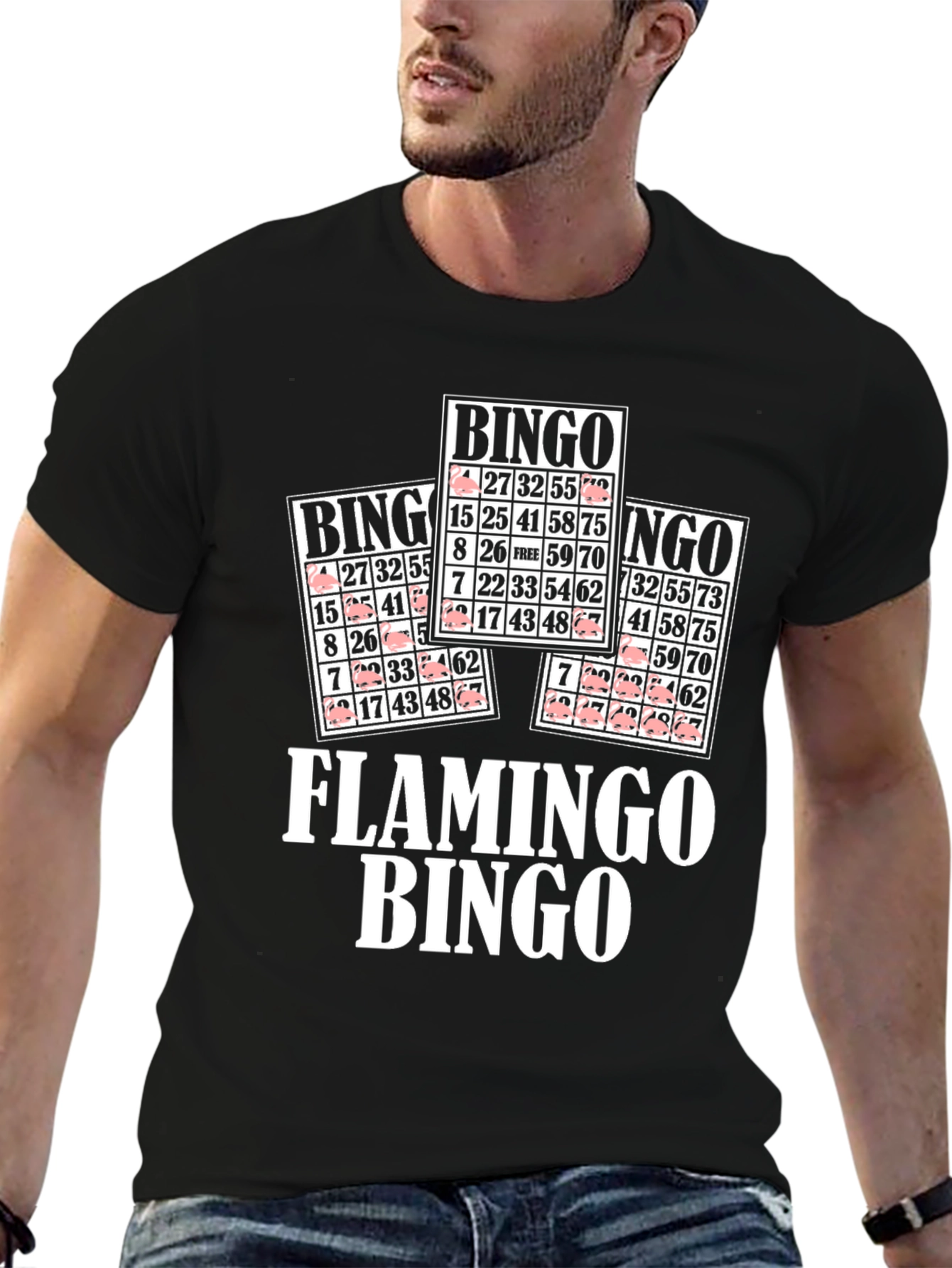 Flamingo Bingo T-Shirt - Lucky Charm Tee