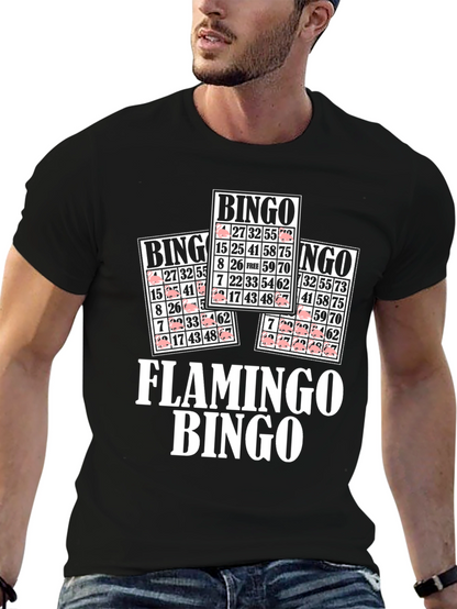 Flamingo Bingo T-Shirt - Lucky Charm Tee