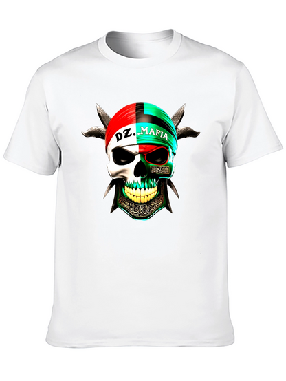 DZ Mafia Skull Graphic Tee