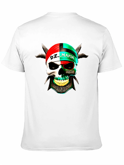 DZ Mafia Skull Graphic Tee