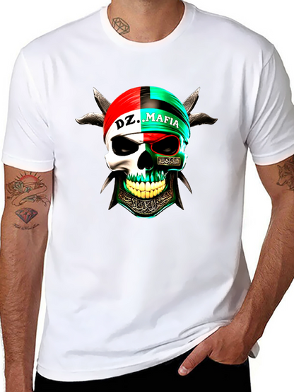 DZ Mafia Skull Graphic Tee
