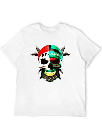 DZ Mafia Skull Graphic Tee