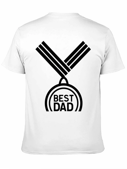Best Dad Medal Graphic T-Shirt