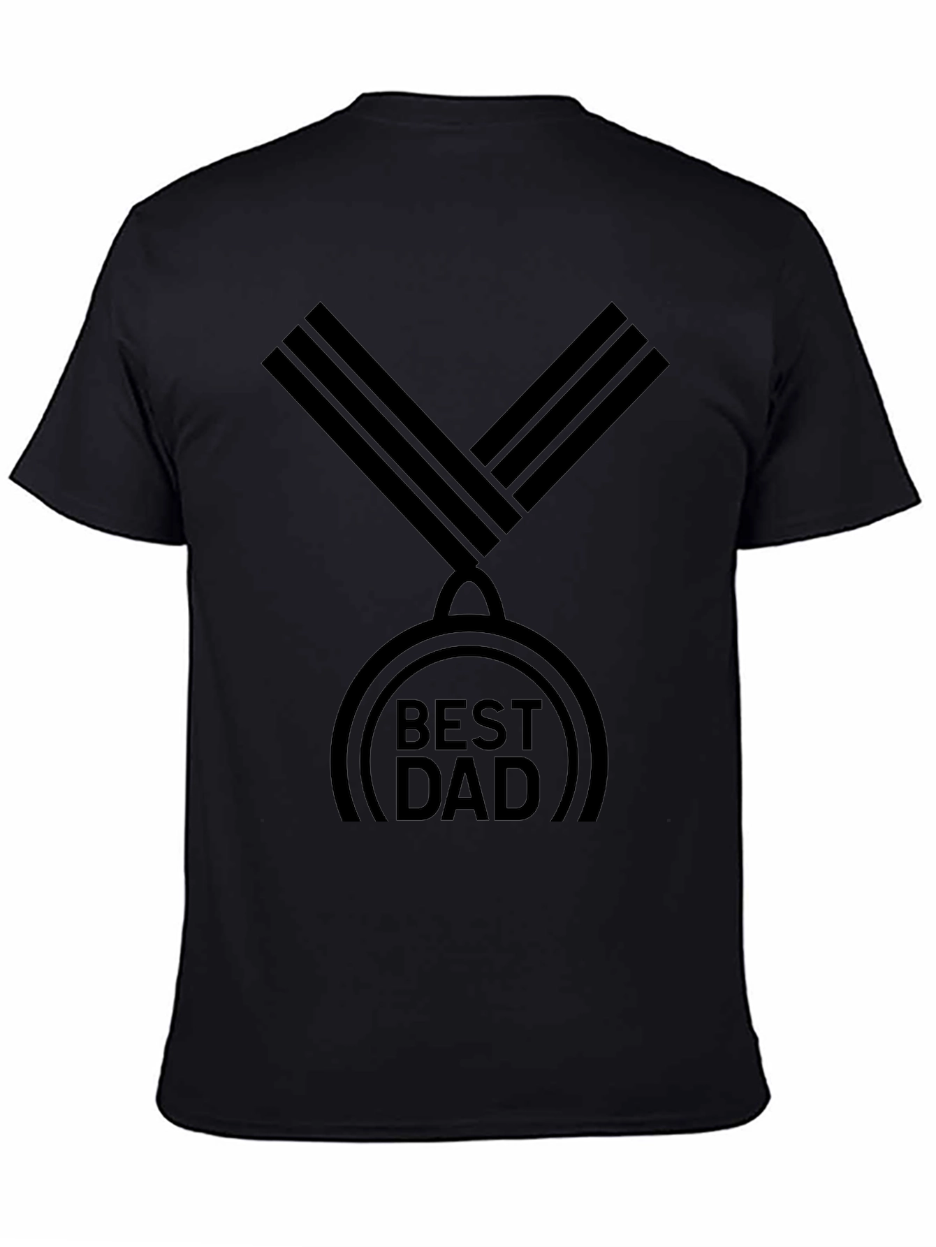 Best Dad Medal Graphic T-Shirt