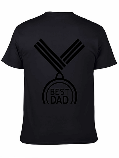 Best Dad Medal Graphic T-Shirt