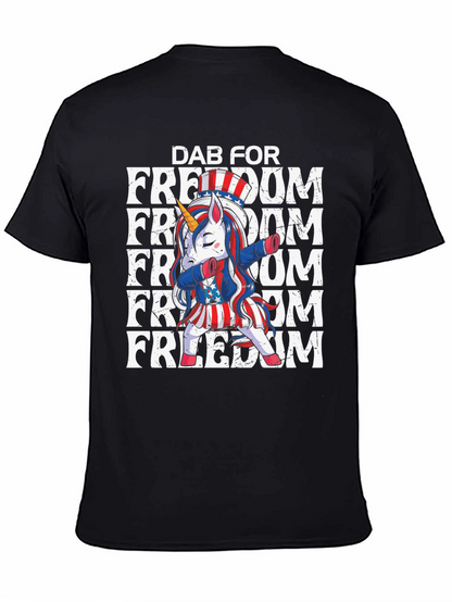 Dab for Freedom Unicorn Tee