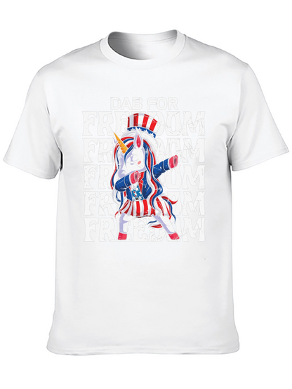 Dab for Freedom Unicorn Tee