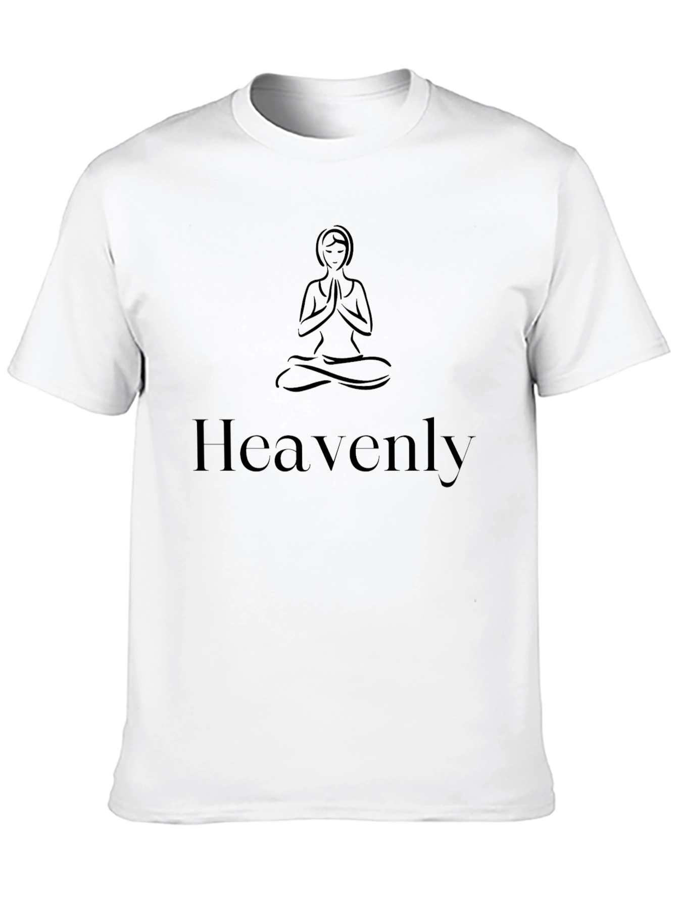 Heavenly Yoga T-Shirt - Meditation Design