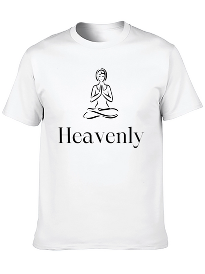 Heavenly Yoga T-Shirt - Meditation Design