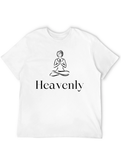 Heavenly Yoga T-Shirt - Meditation Design